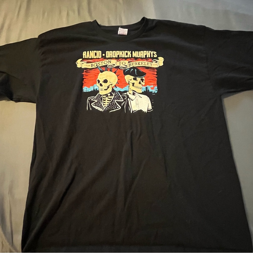 Rancid & Dropkick Murphys, XXL tour T-shirt